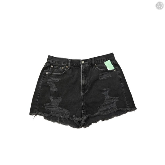 Shorts By American Eagle In Black Denim, Size: 6