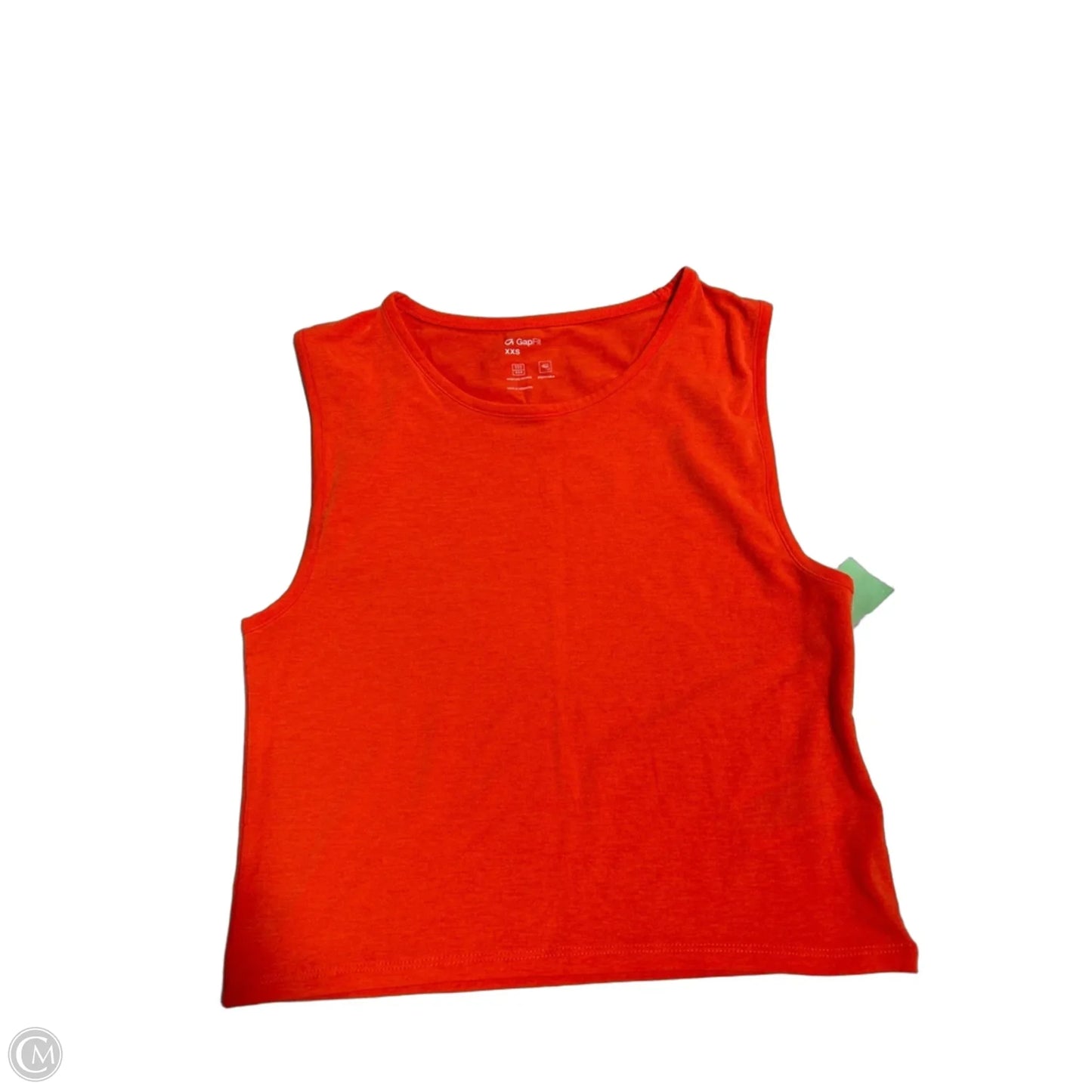 Tank Top By Gapfit In Orange, Size: Xxs