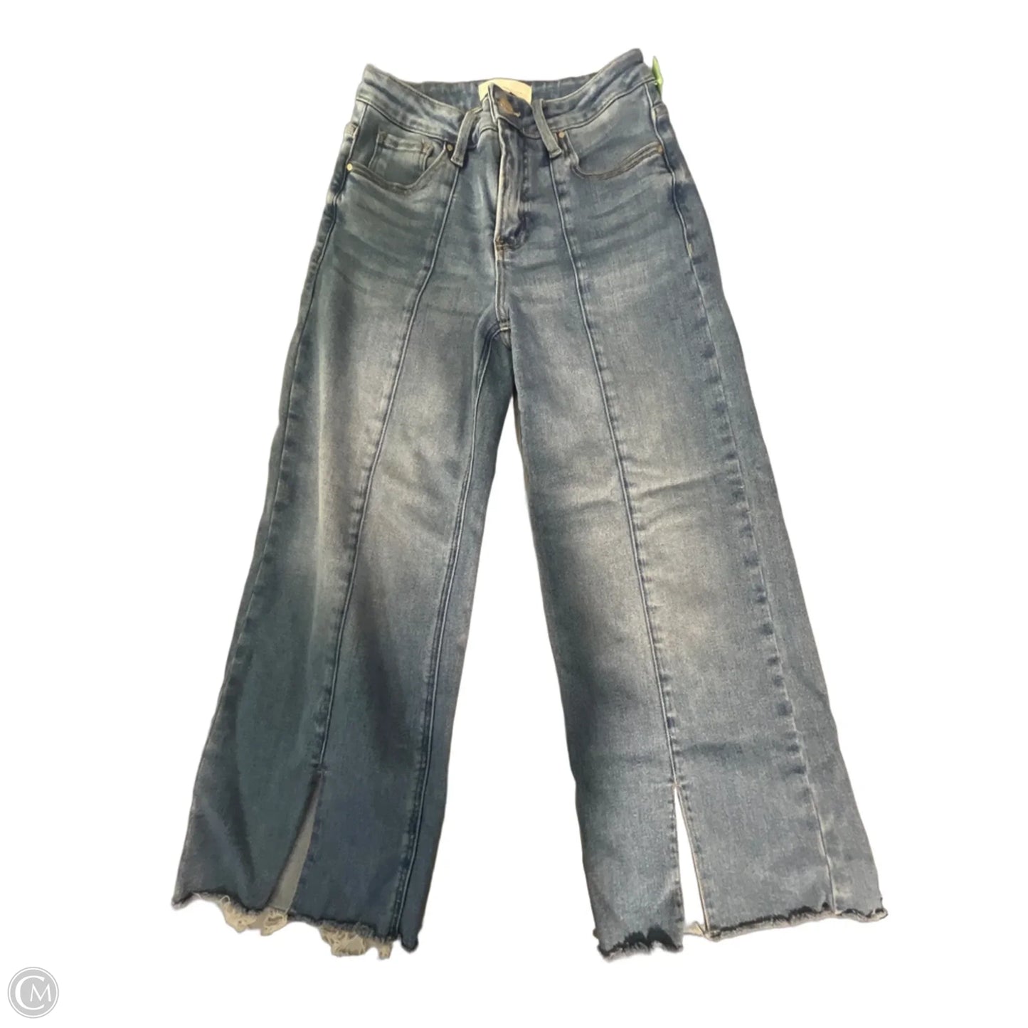 Jeans Straight By Risen In Blue Denim, Size: 2