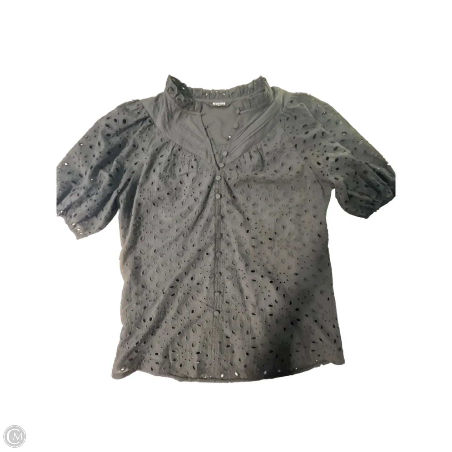 Top Short Sleeve By Btfbm In Black, Size: S