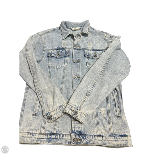Jacket Denim By Umgee In Blue Denim, Size: S