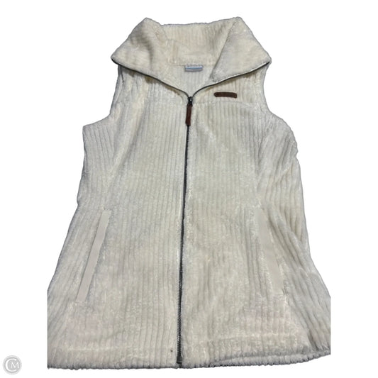 Vest Fleece By Columbia In White, Size: S