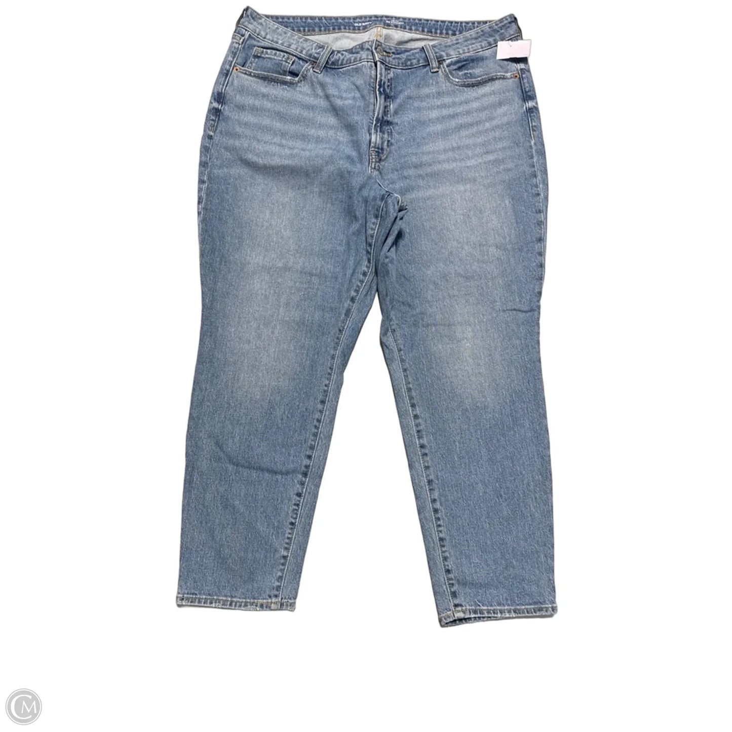 Jeans Straight By Old Navy In Blue Denim, Size: 18