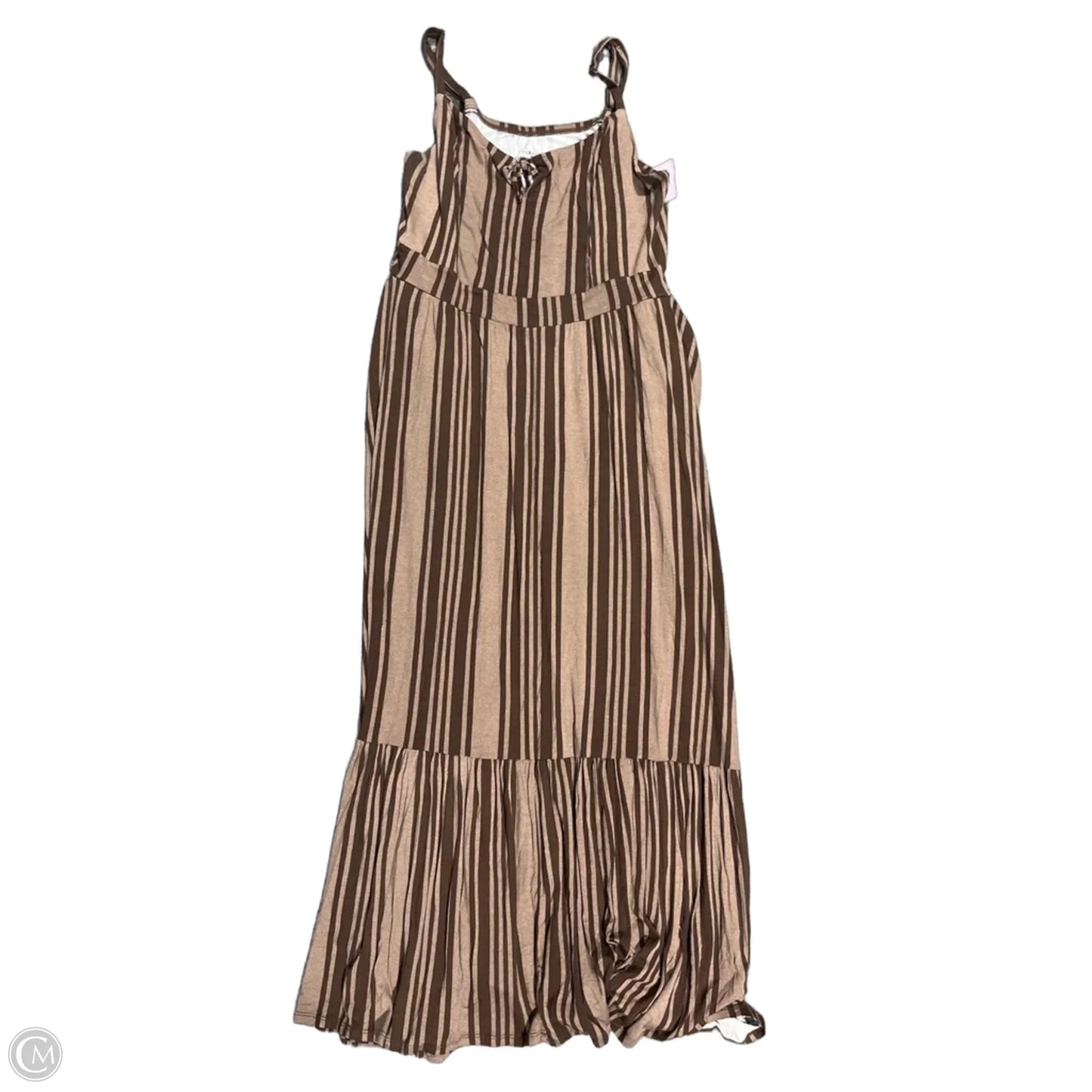Dress Casual Maxi By Torrid In Brown, Size: 2x
