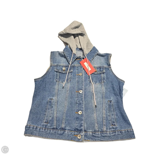 Vest Other By Cme In Blue Denim, Size: M