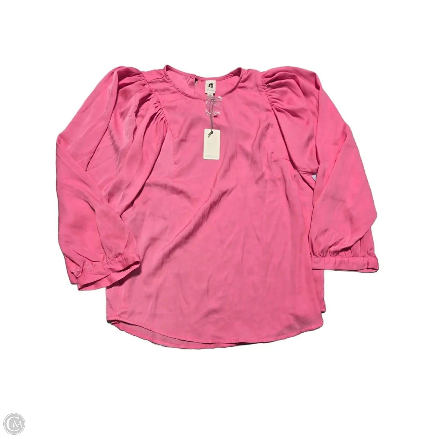 Top Long Sleeve By Flawless In Pink, Size: M