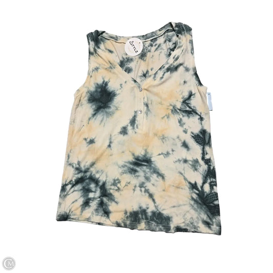 Tank Top By Pol In Tie Dye Print, Size: M