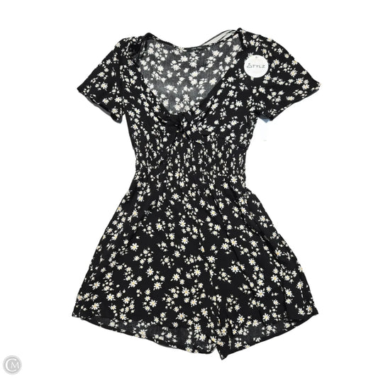 Dress Casual Short By Love Tree In Floral Print, Size: M