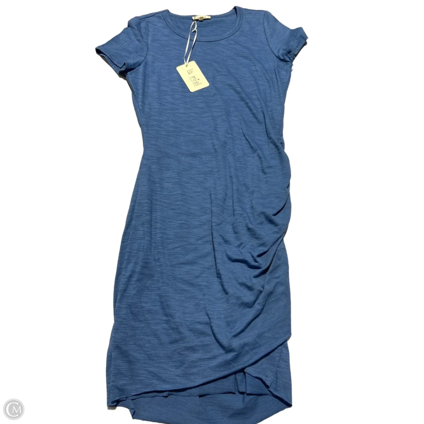 Dress Casual Midi By La Miel In Blue, Size: S