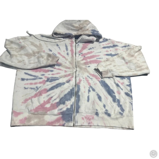 Sweatshirt Hoodie By Aeropostale In Tie Dye Print, Size: Xl