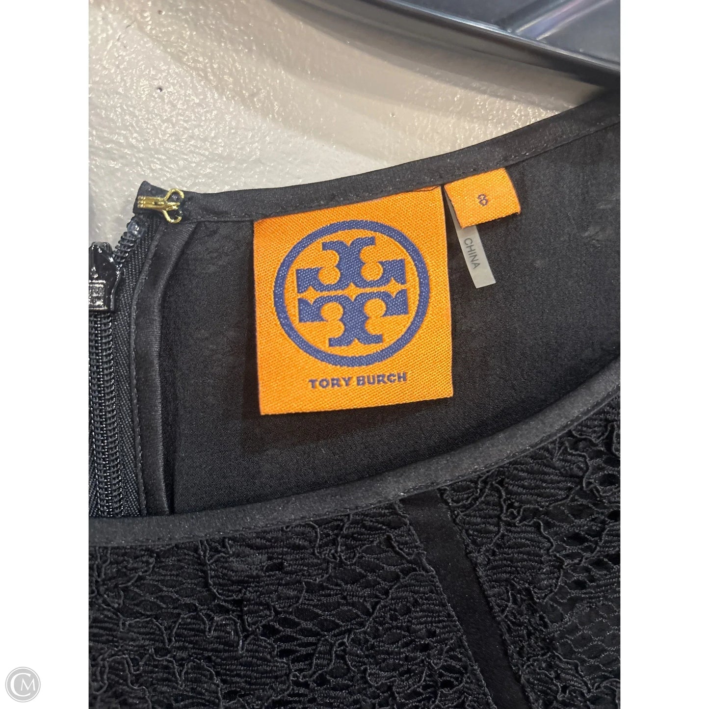 Dress Designer By Tory Burch In Black, Size: M