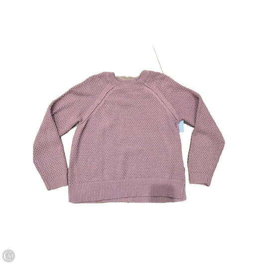 Sweater By Gap In Purple, Size: L