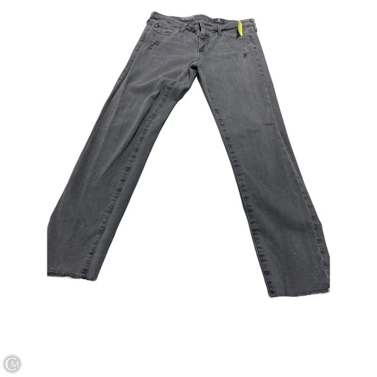 Jeans Skinny By Adriano Goldschmied In Black, Size: 4