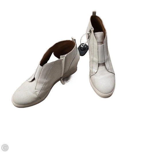 Shoes Heels Wedge By Cme In White, Size: 10