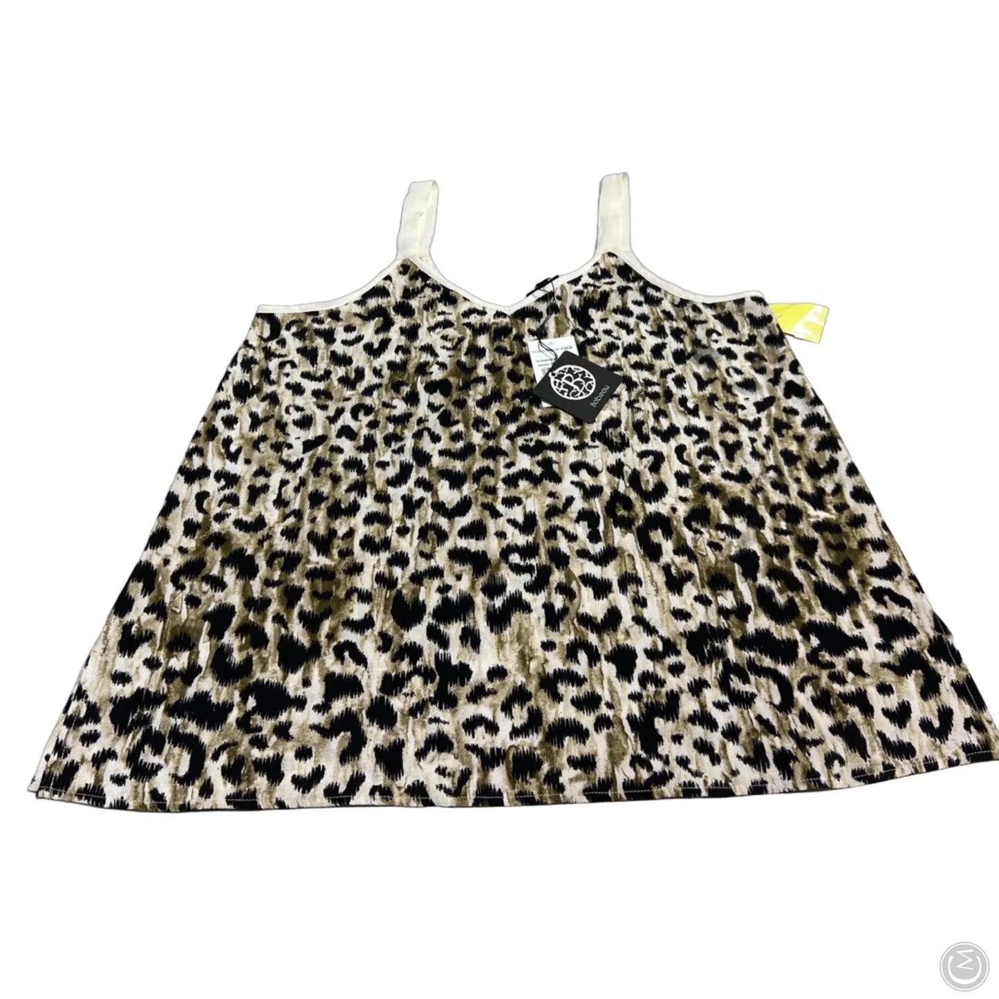 Tank Top By Cmf In Animal Print, Size: L