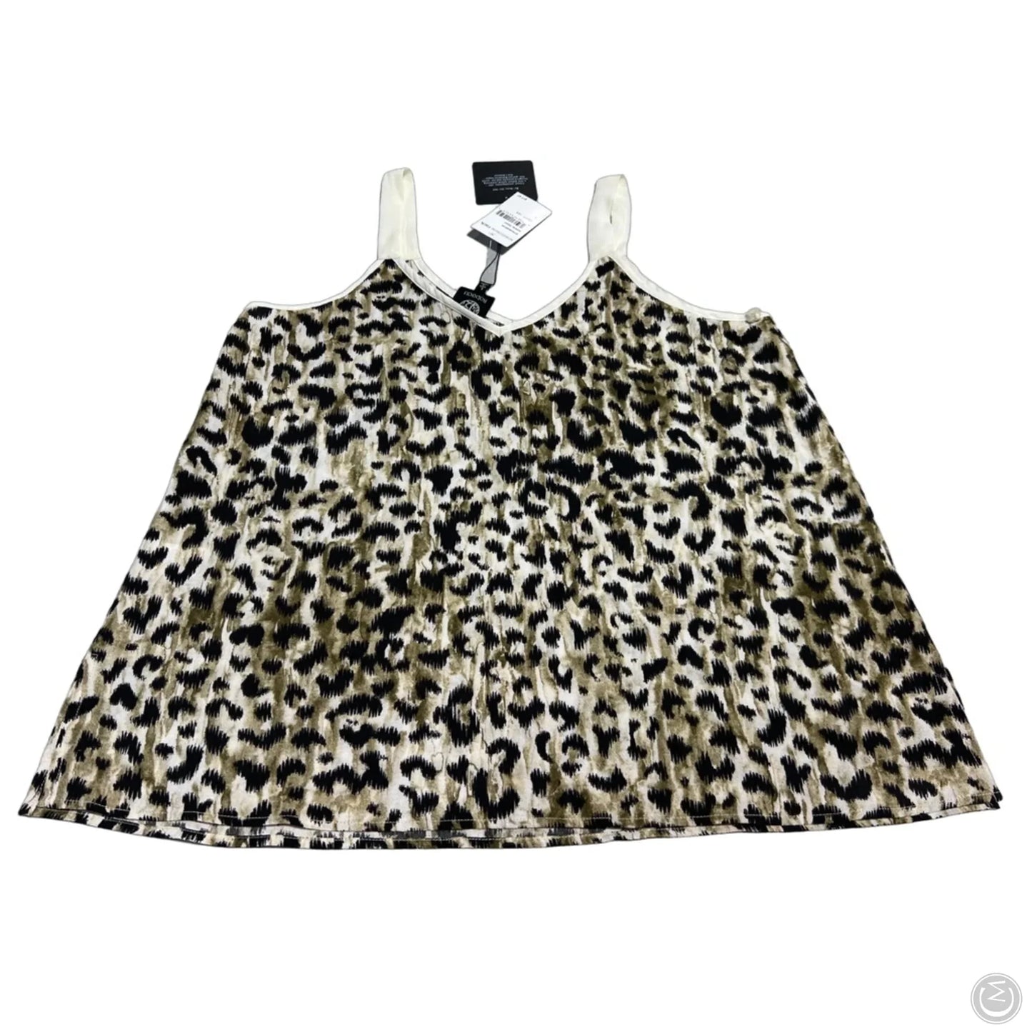 Tank Top By Cmf In Animal Print, Size: L