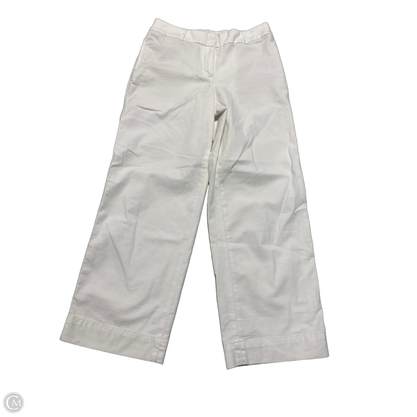 Pants Cropped By Talbots In White, Size: 2p