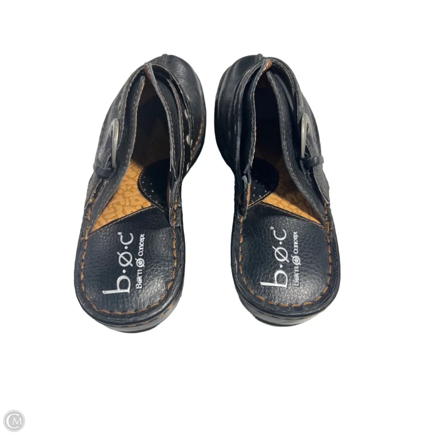 Shoes Heels Wedge By Born In Black, Size: 8.5