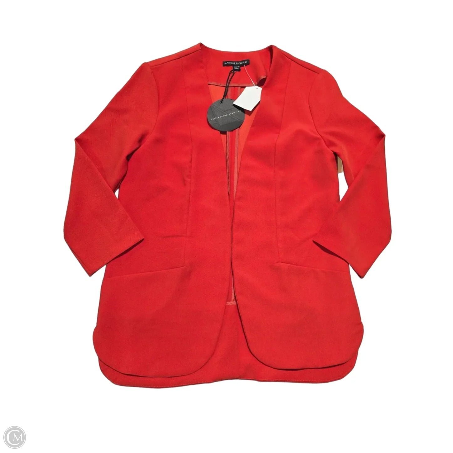 Blazer By Harlowe & Graham In Red, Size: S