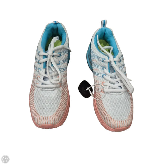 Shoes Sneakers By Cme In Blue & Orange, Size: 8.5