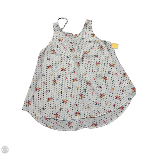 Tank Top By Lush In Polkadot Pattern, Size: M
