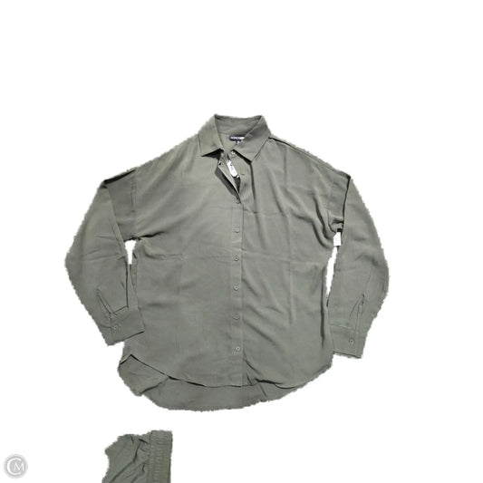 Top 2pc Long Sleeve By Fashion Nova In Green, Size: Xs