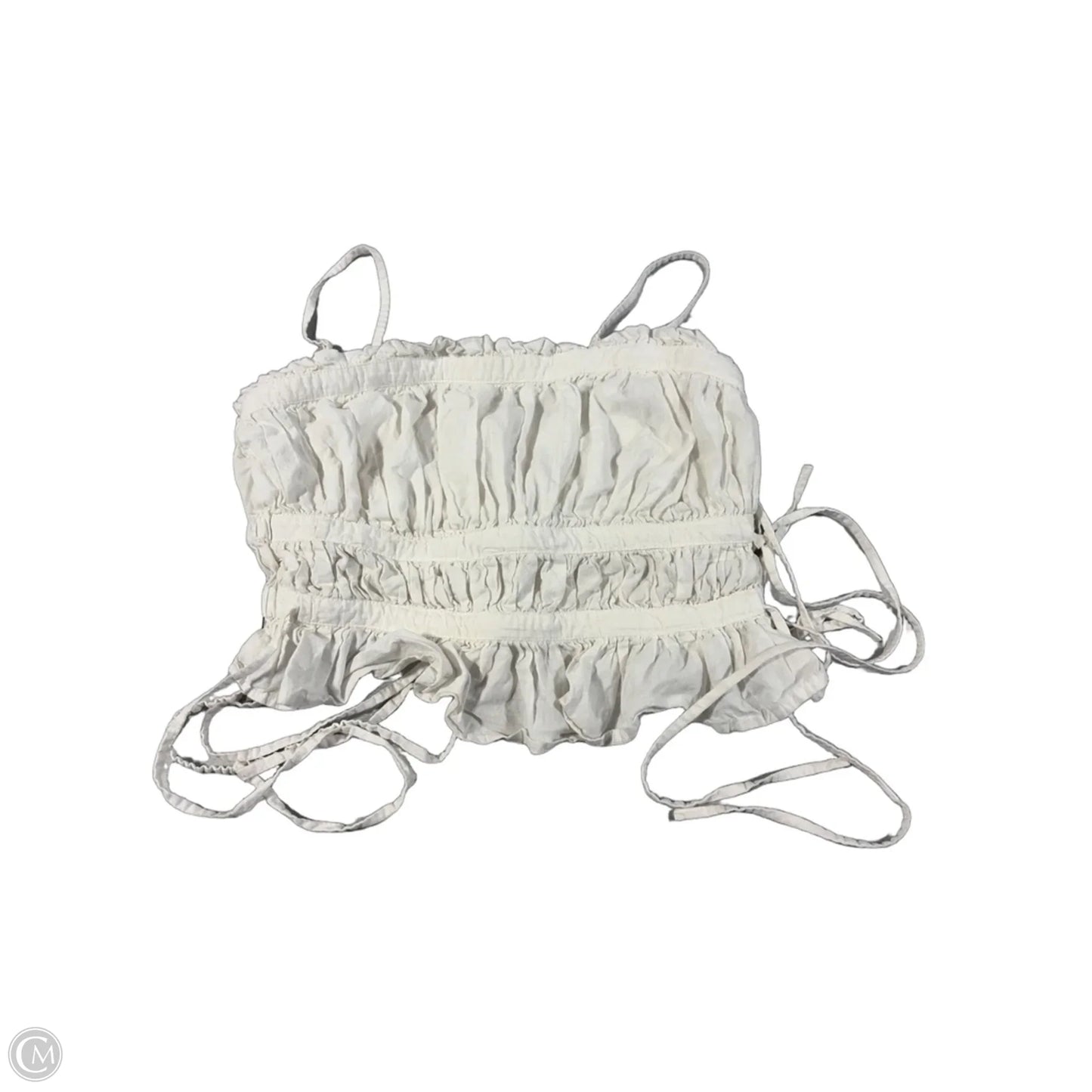 Top Sleeveless By Free People In White, Size: S