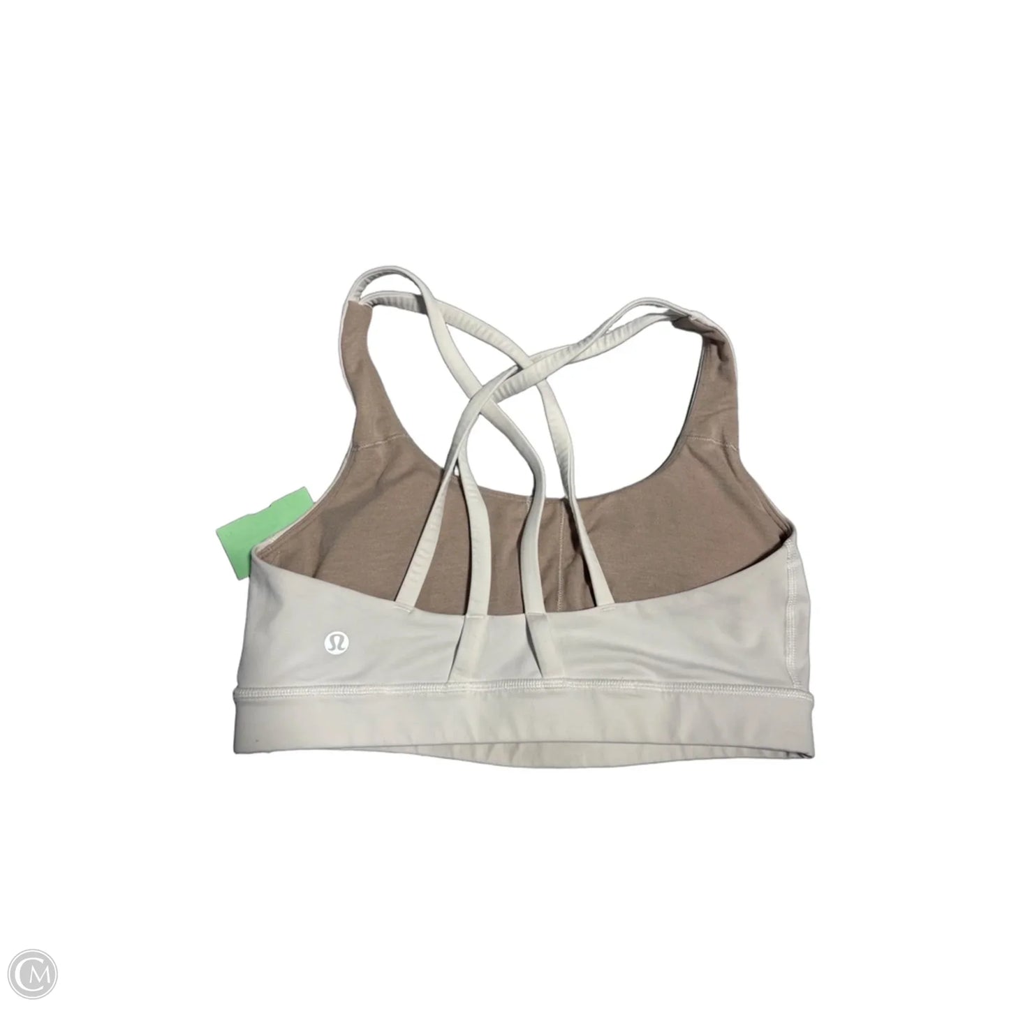 Athletic Bra By Lululemon In White, Size: 6