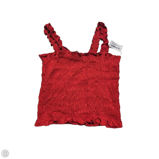Tank Top By Old Navy In Red, Size: S