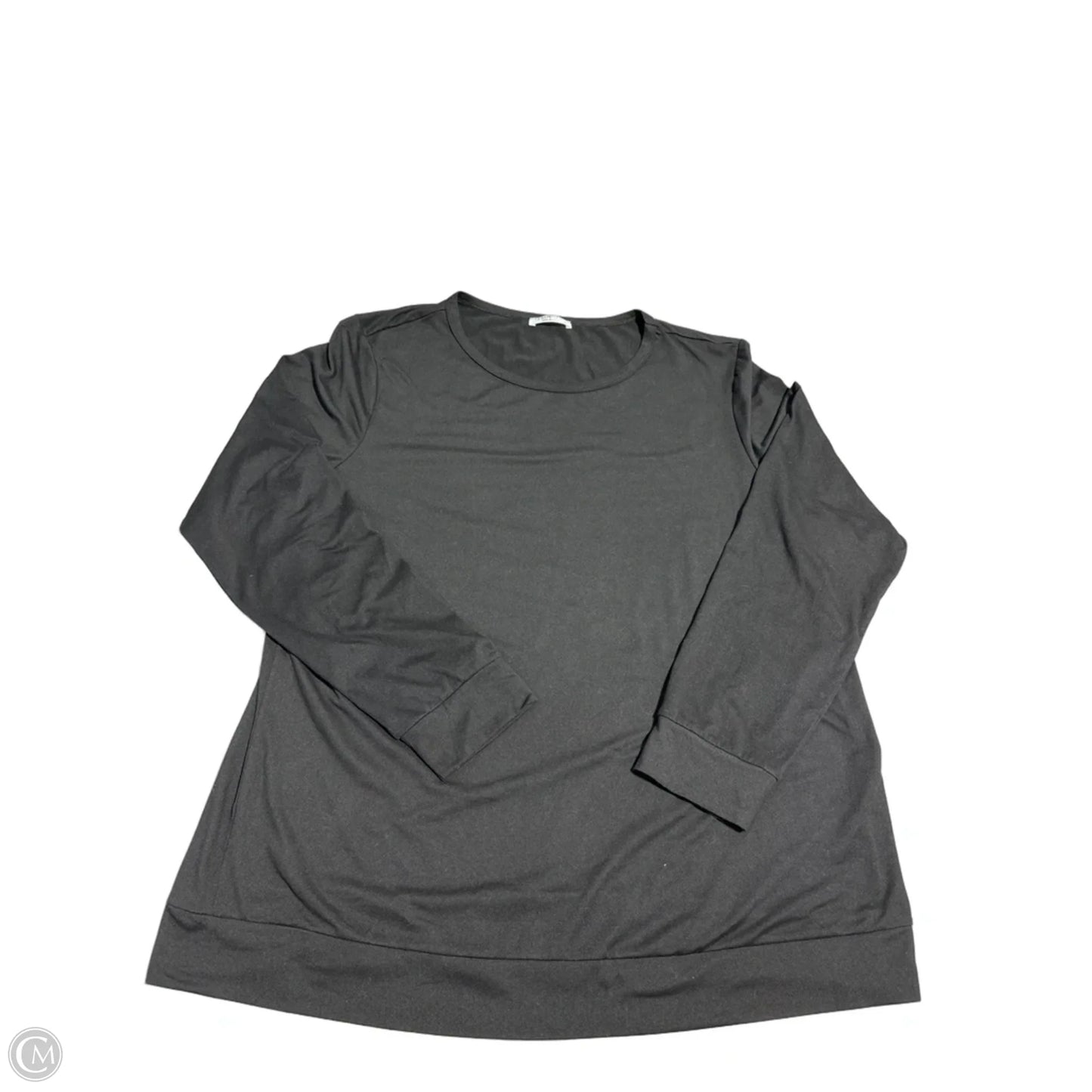 Top Long Sleeve By Ekouaer In Black, Size: Xl