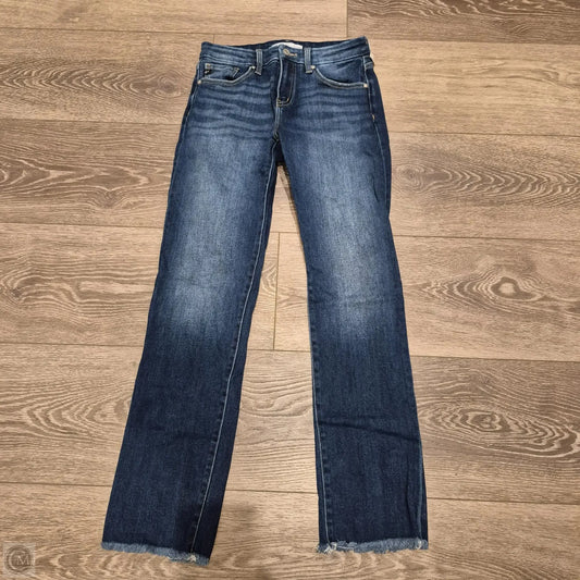 Jeans Straight By Kancan In Blue Denim, Size: 4