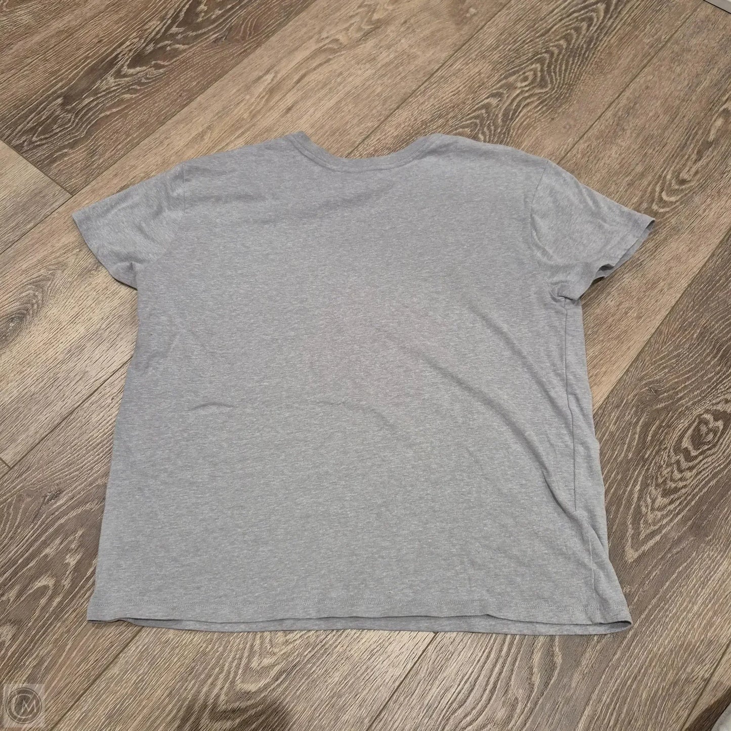 Top Short Sleeve Basic By Cme In Grey, Size: xxl