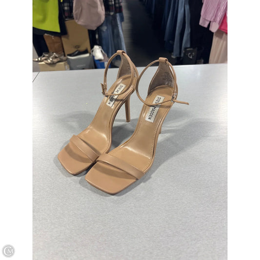 Shoes Heels Stiletto By Steve Madden In Tan, Size: 6.5