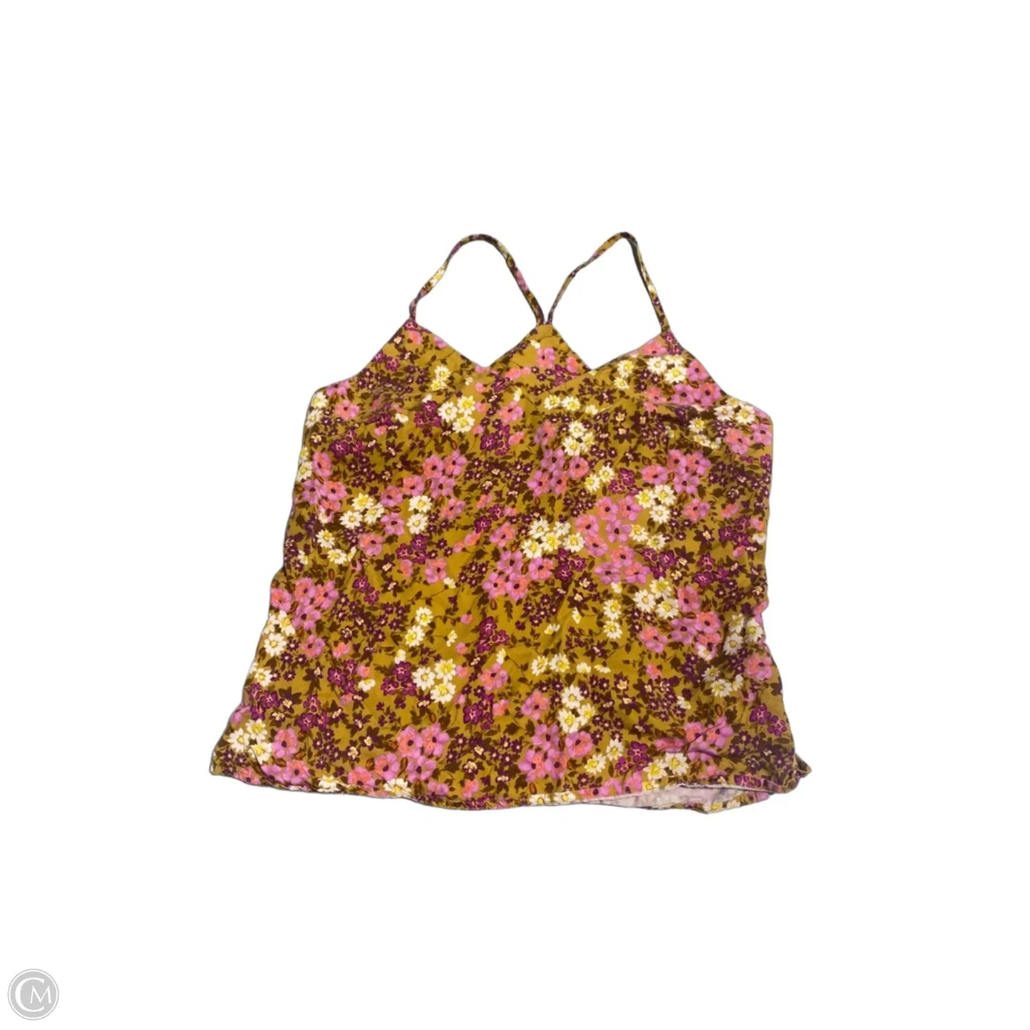 Top Sleeveless By Kut In Floral Print, Size: S