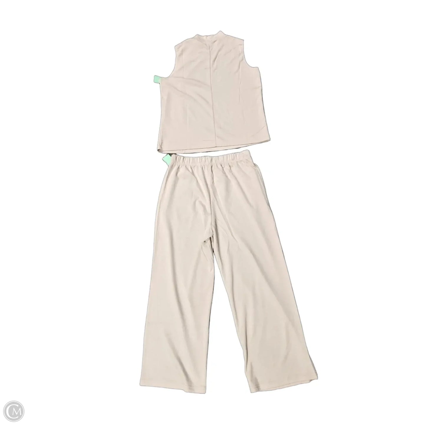 Pants Set 2pc By Cme In Tan, Size: M