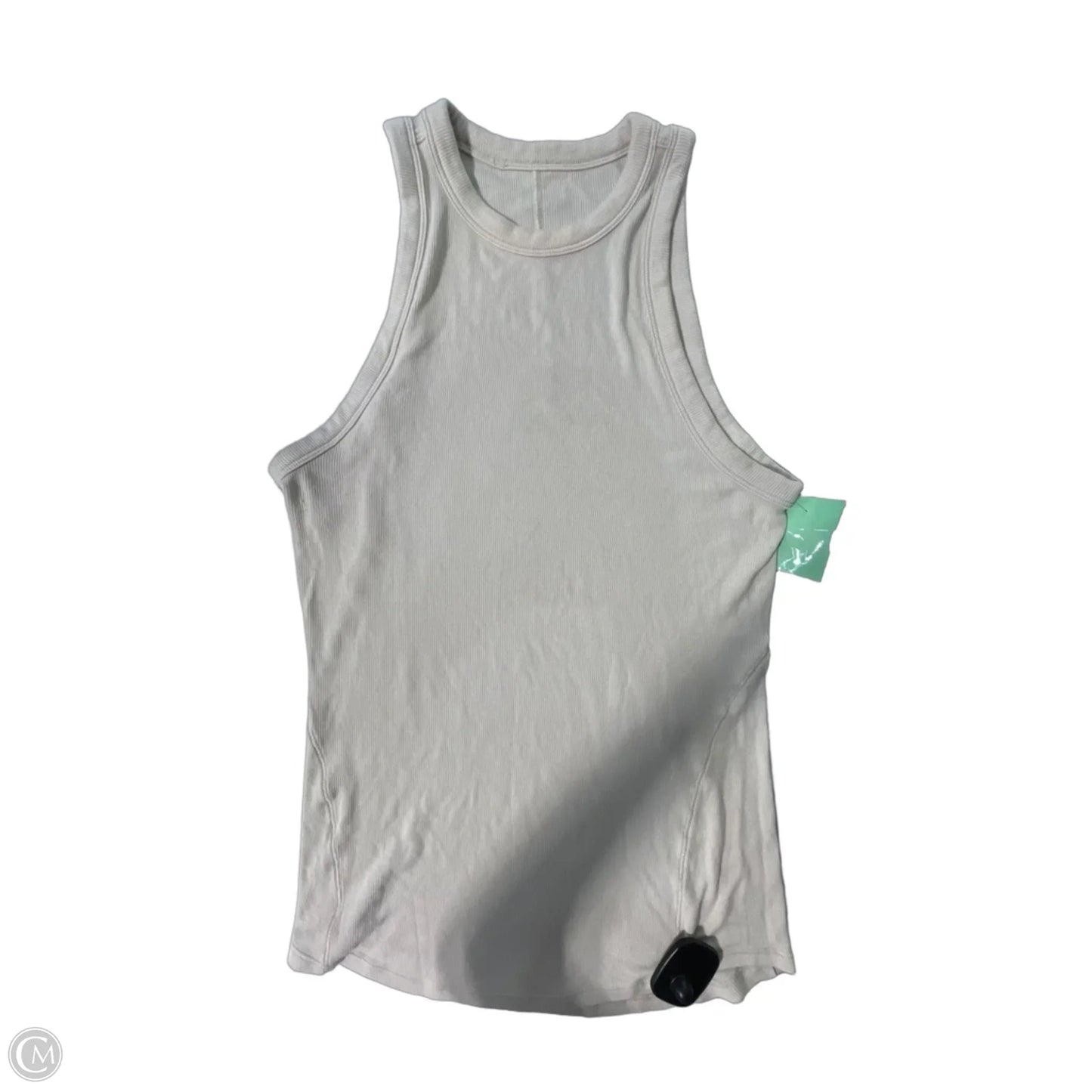 Athletic Tank Top By Lululemon In Cream, Size: L