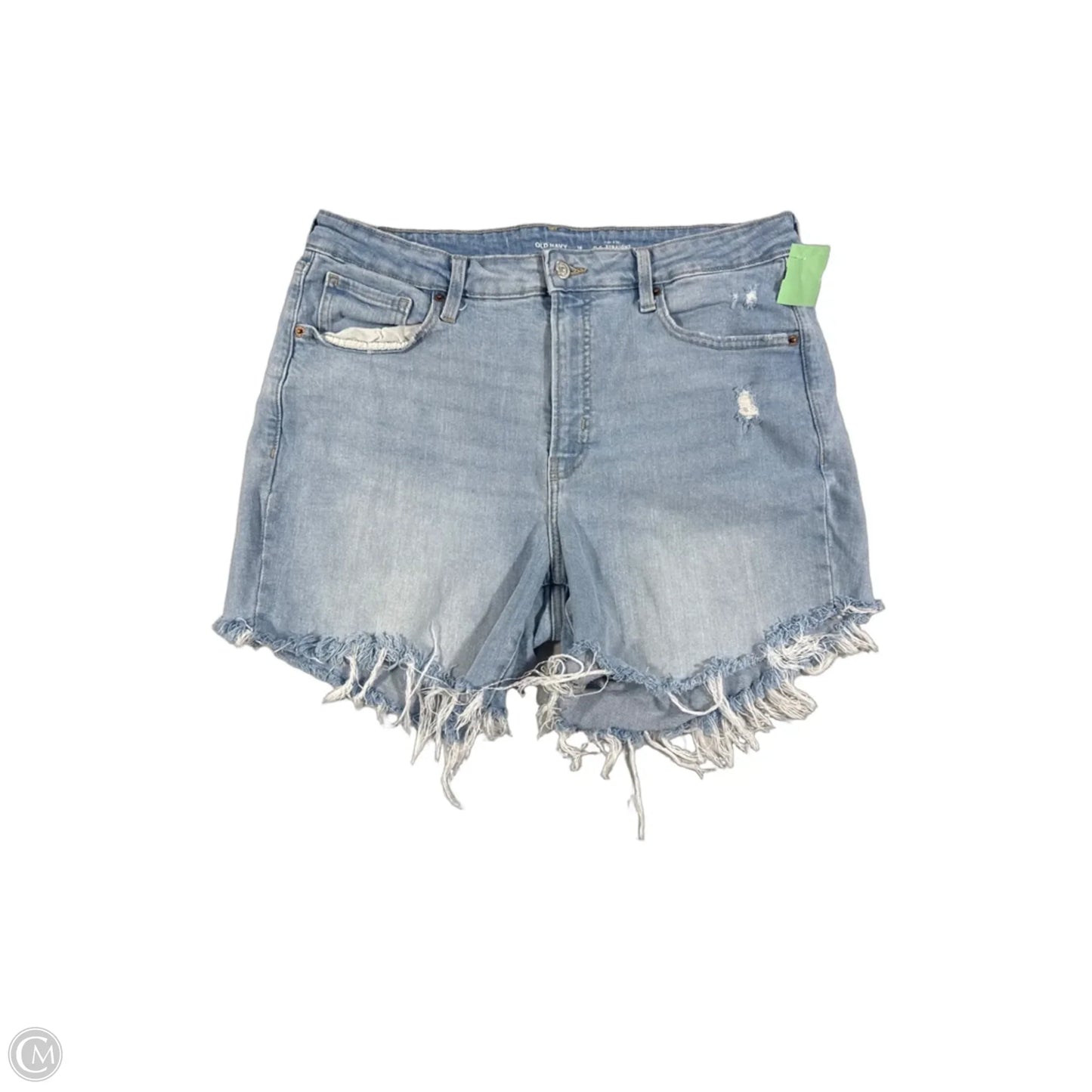 Shorts By Old Navy In Blue Denim, Size: 16