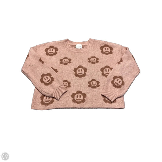Sweater By Pink Rose In Pink, Size: L