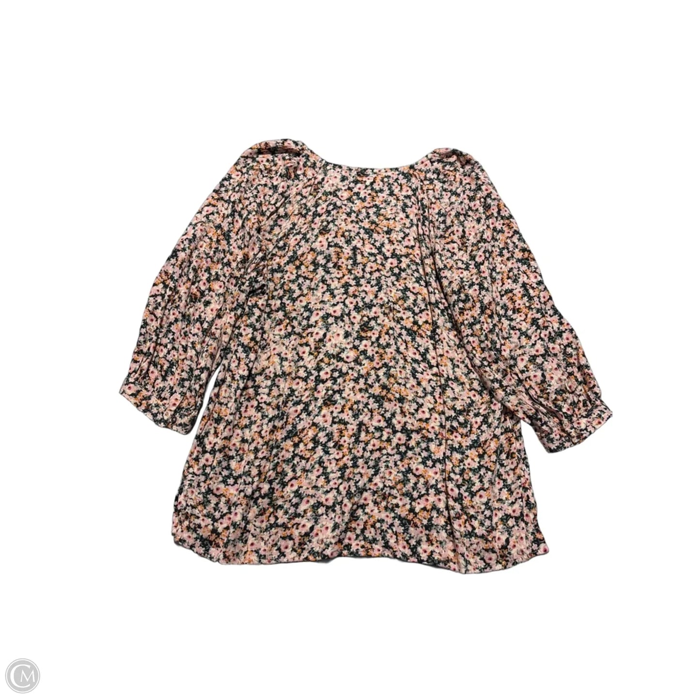 Top 3/4 Sleeve By Maurices In Pink, Size: L