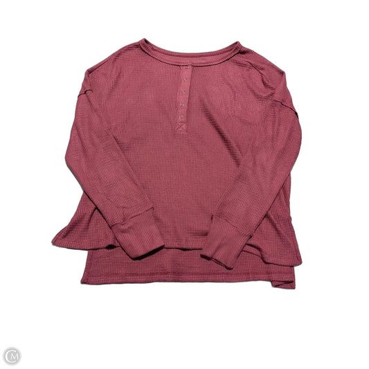Top Long Sleeve By So In Pink, Size: L