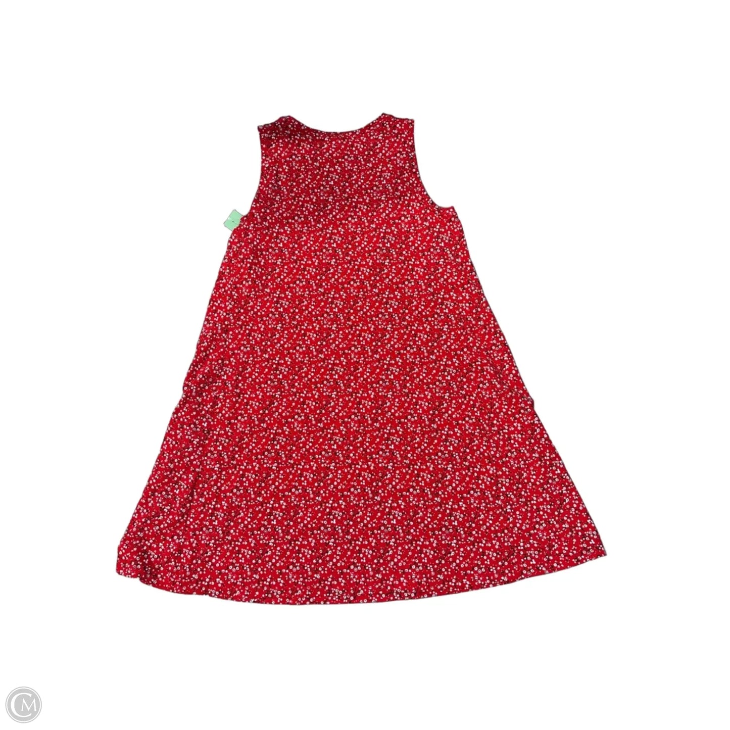 Dress Casual Midi By Loft In Red, Size: M