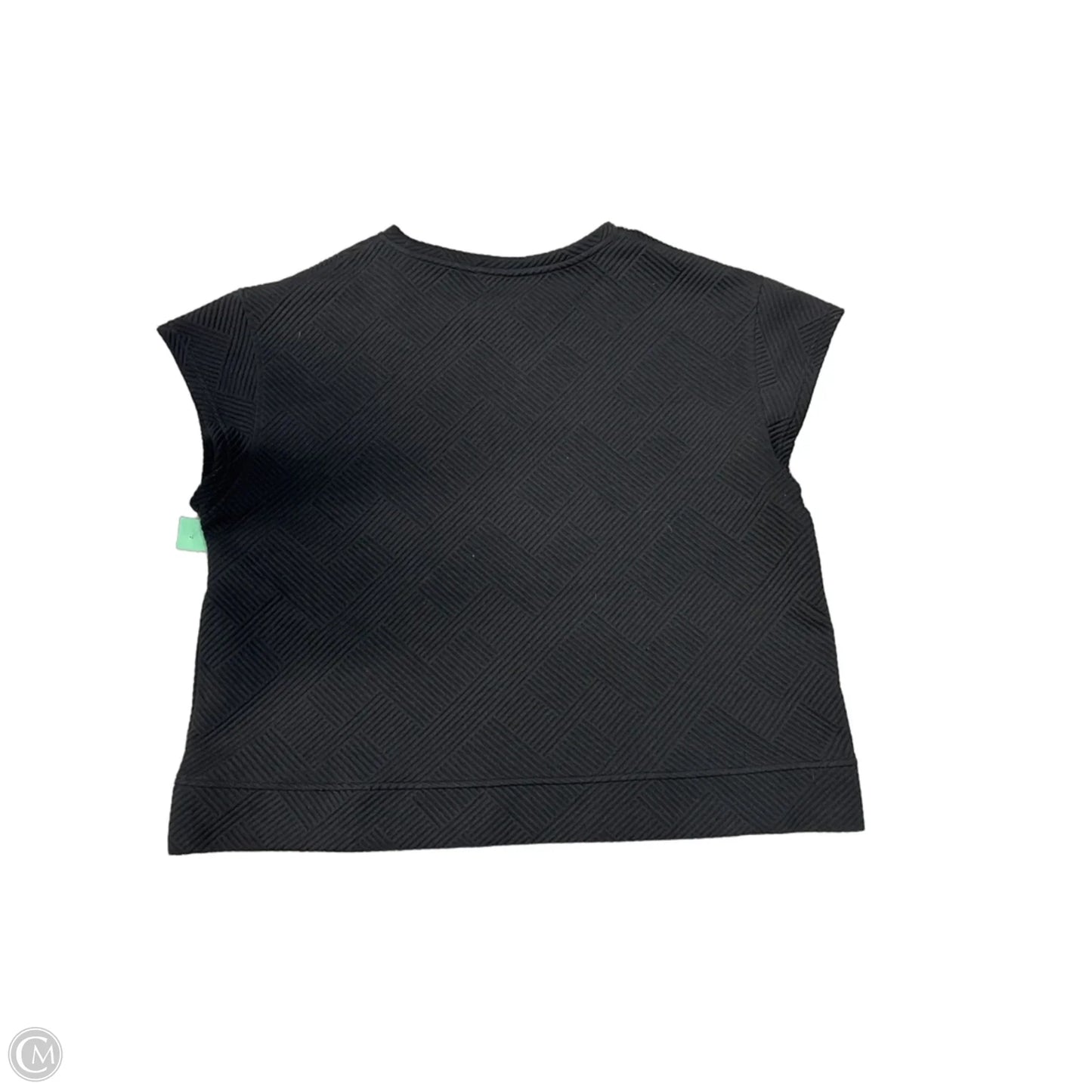Top Short Sleeve By See And Be Seen In Black, Size: M