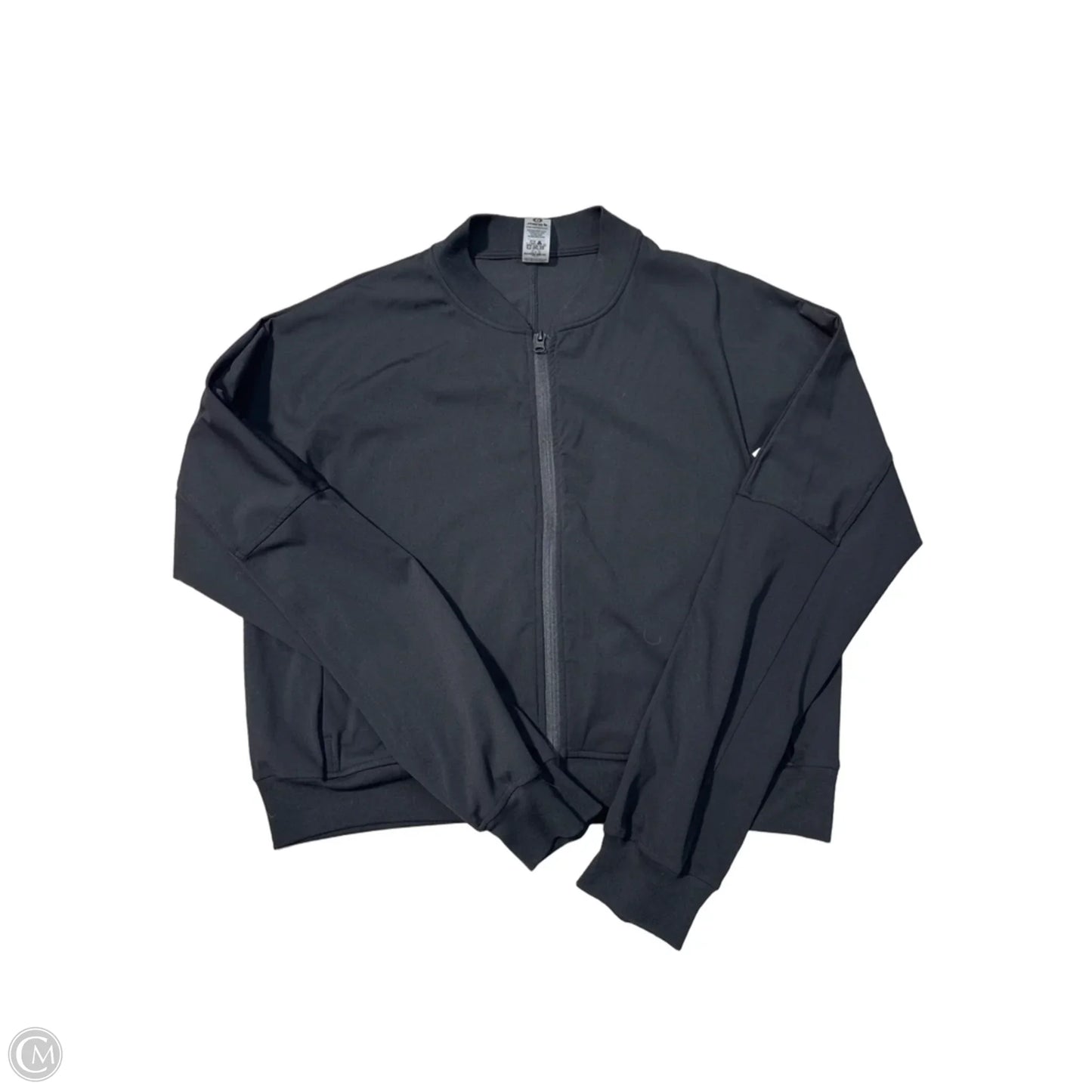 Athletic Jacket By Mono B In Black, Size: L