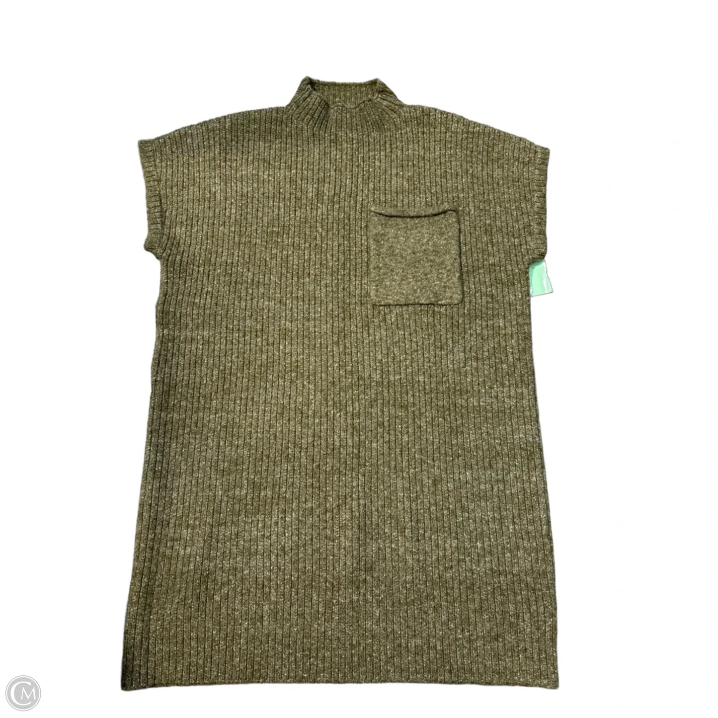 Dress Sweater By Entro In Green, Size: M
