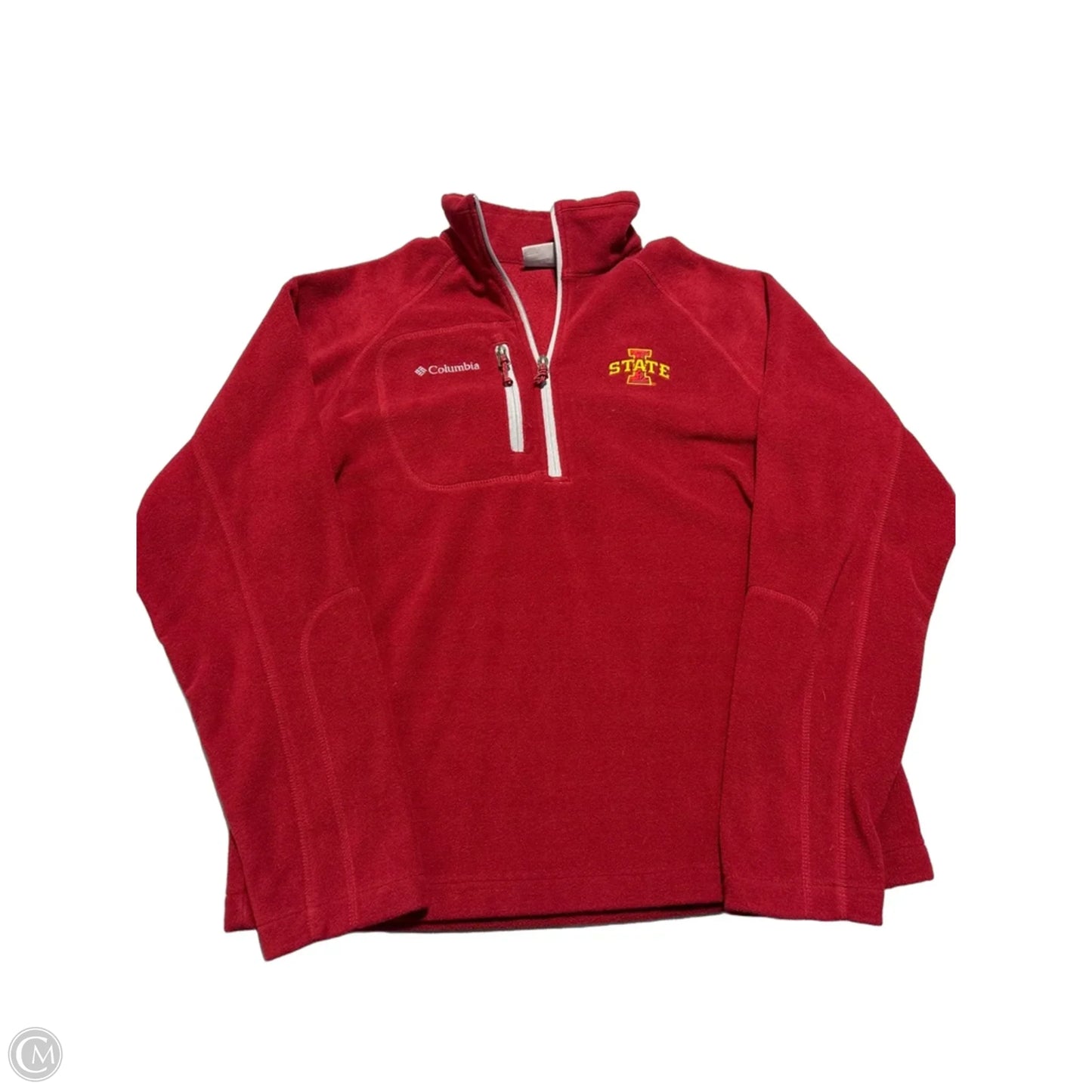 Sweatshirt Collar By Columbia In Red, Size: M