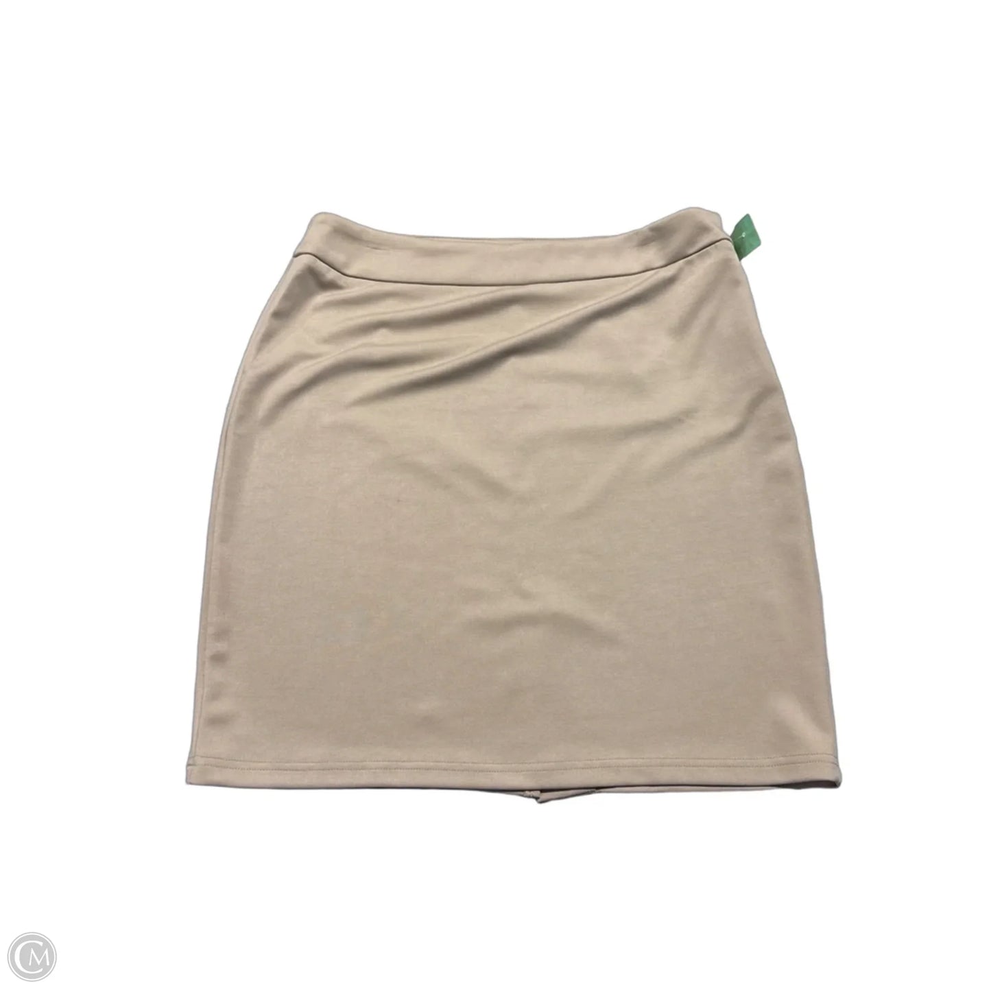 Skirt Mini & Short By Kate Kasin In Tan, Size: 16