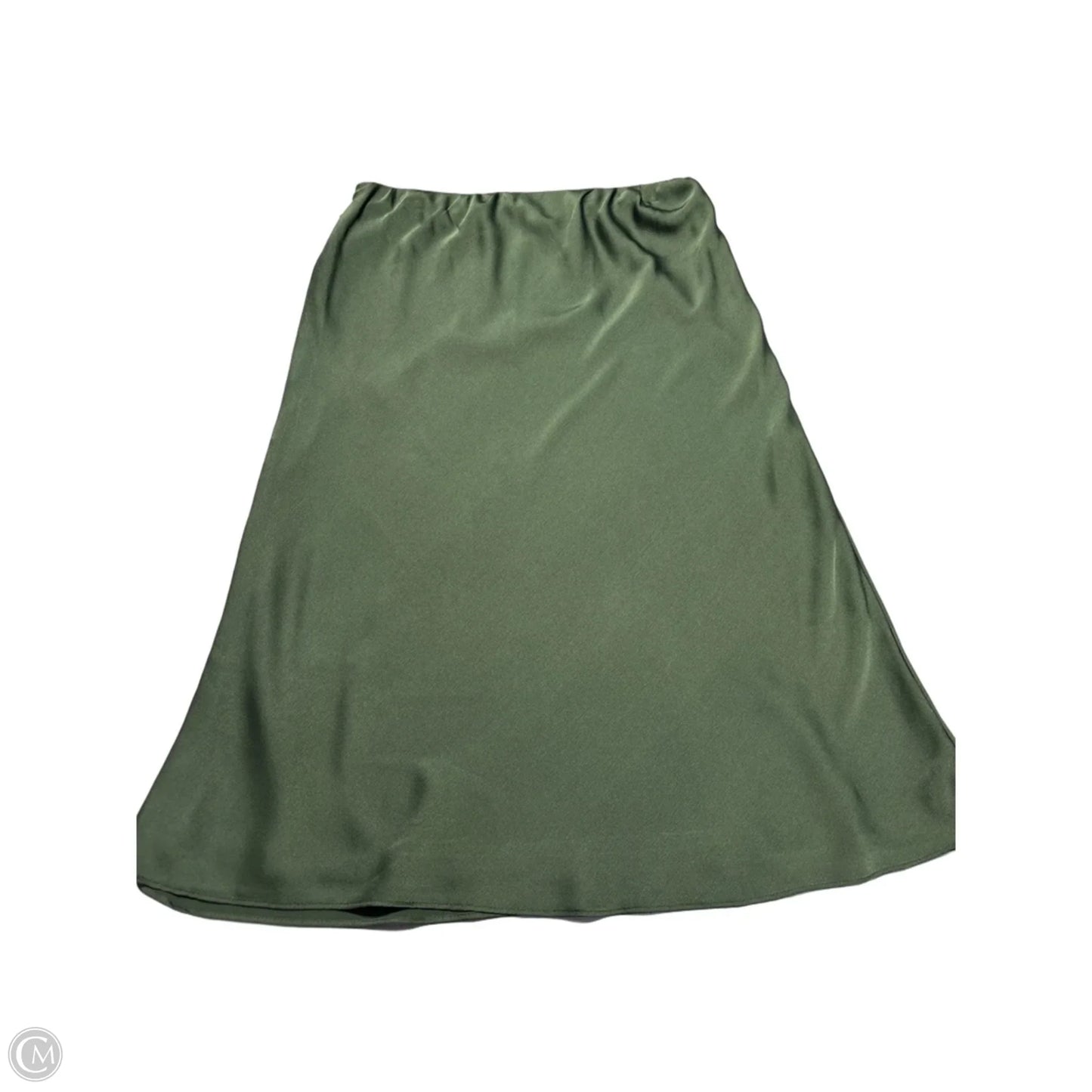 Skirt Midi By Vince Camuto In Green, Size: L