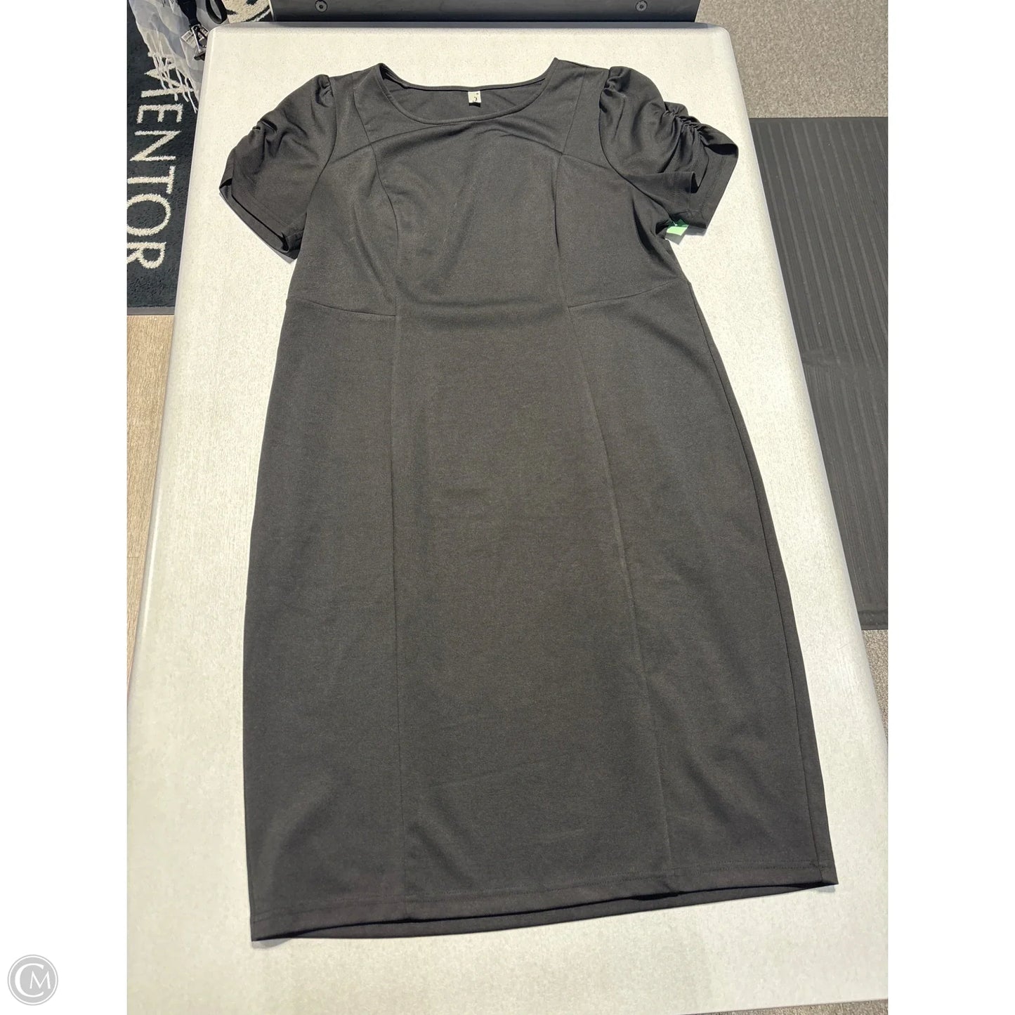 Dress Casual Midi By Agnes Orinda In Black, Size: 1x