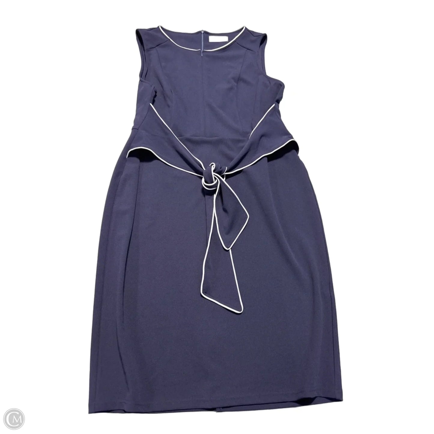 Dress Casual Midi By Cmc In Navy, Size: Xxl