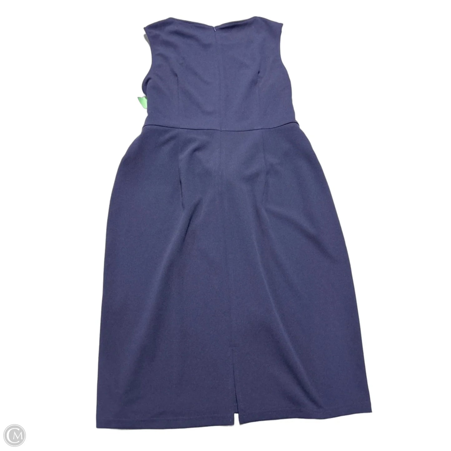 Dress Casual Midi By Cmc In Navy, Size: Xxl
